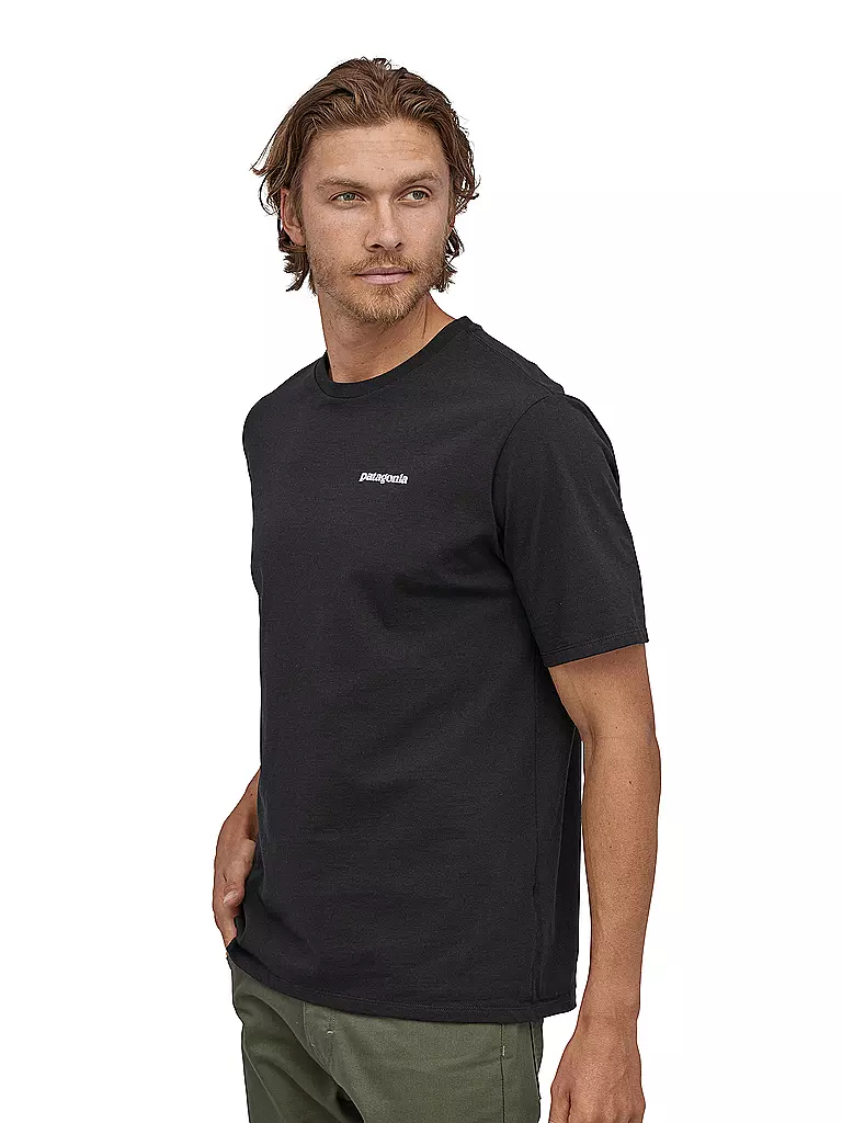 Black patagonia tee on sale